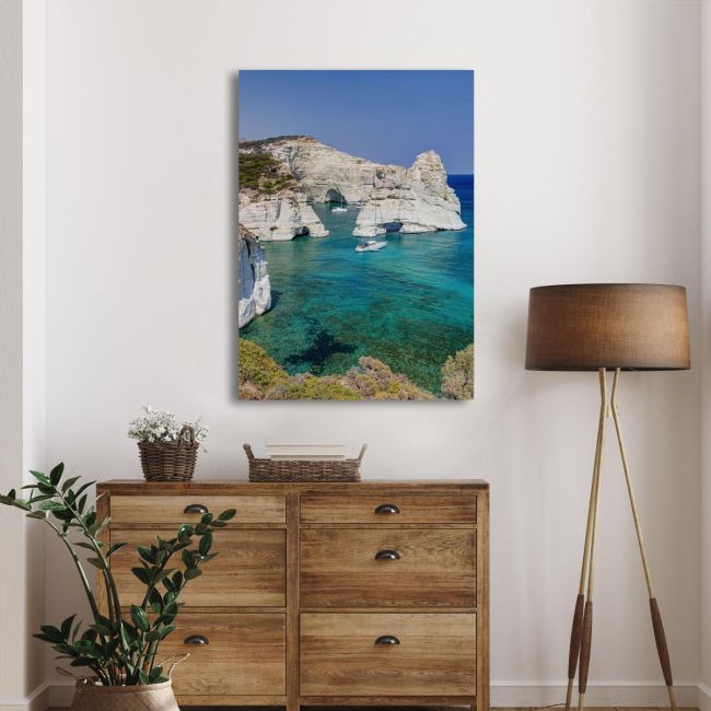 Canvas print Kleftiko, Milos