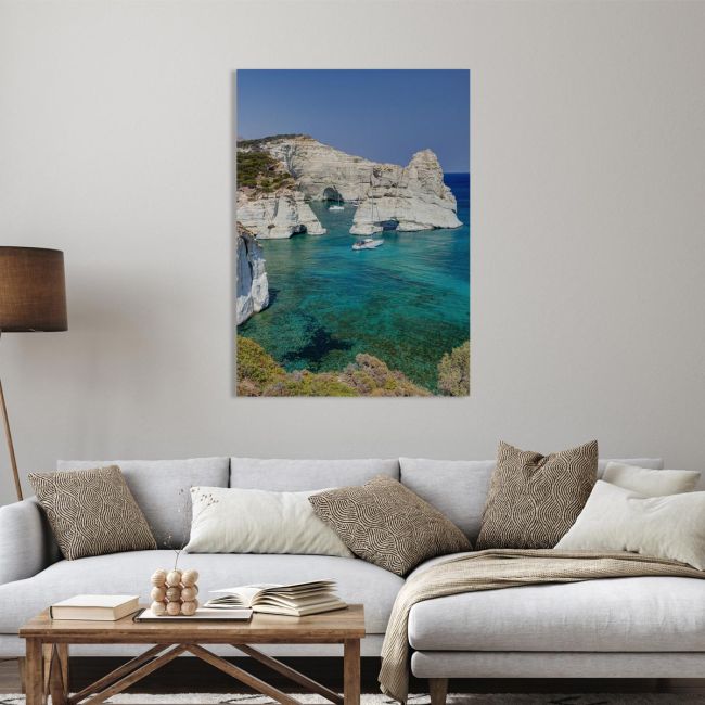 Canvas print Kleftiko, Milos
