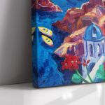 Canvas print Greek island landscape II