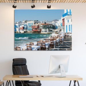Canvas print Mykonos little Venice