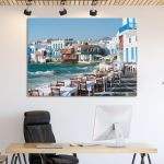 Canvas print Mykonos little Venice
