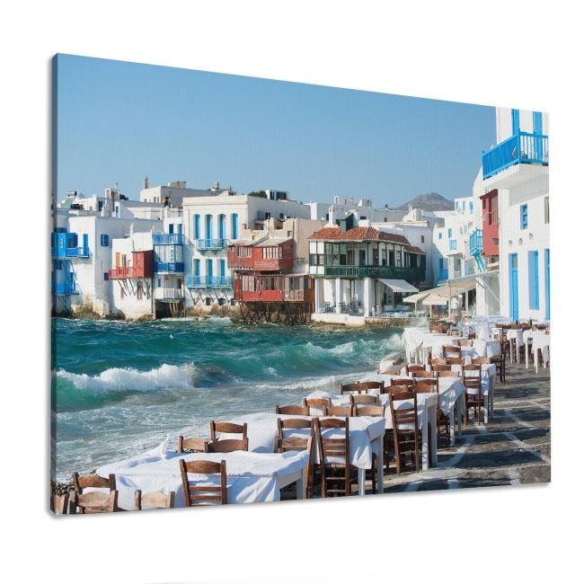 Πίνακας σε καμβά Mykonos little Venice