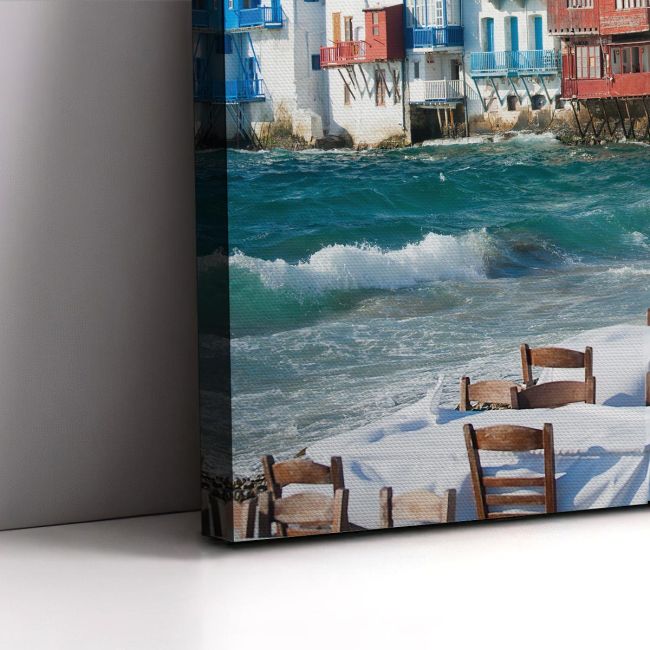 Πίνακας σε καμβά Mykonos little Venice