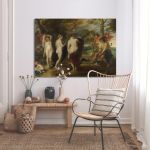 Canvas print Judgement of Paris, Rubens Peter Paul