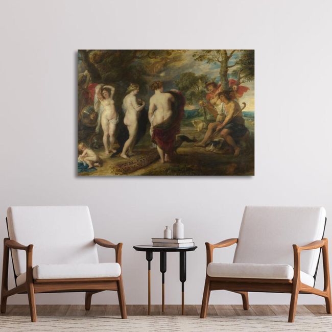 Canvas print Judgement of Paris, Rubens Peter Paul