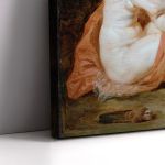 Canvas print Venus and Cupid warming themselves, Rubens Peter Paul