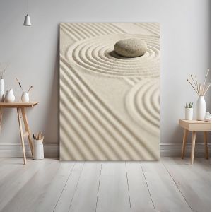 Πίνακας σε καμβά Zen stones IV