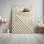 Πίνακας σε καμβά Zen stones IV