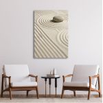 Πίνακας σε καμβά Zen stones IV