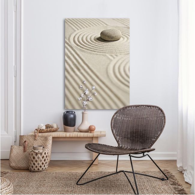 Πίνακας σε καμβά Zen stones IV