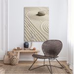 Πίνακας σε καμβά Zen stones IV