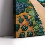Πίνακας ζωγραφικής Vegetable fields, Macke August