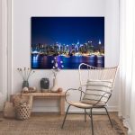 Canvas print New York Manhattan skyline