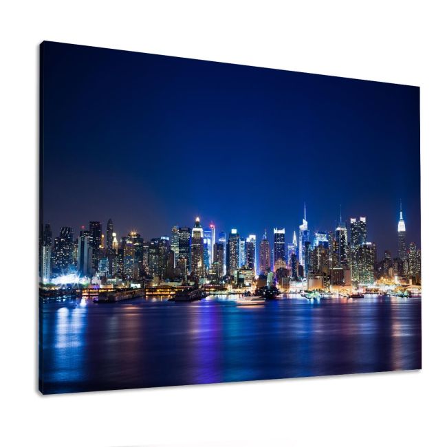 Πίνακας σε καμβά Νέα Υόρκη, New York Manhattan skyline