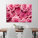 Canvas print Pink roses