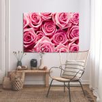 Canvas print Pink roses