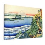 Canvas print 4/100 One hundred poems, Hokusai Katsushika