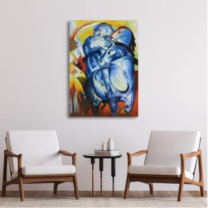 Tower of blue horses(sketch) Marc Franz, Reprint 2