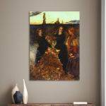 Πίνακας ζωγραφικής Autumn leaves, Millais John Everett