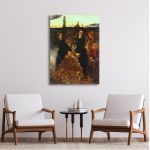 Canvas print Autumn leaves, Millais John Everett
