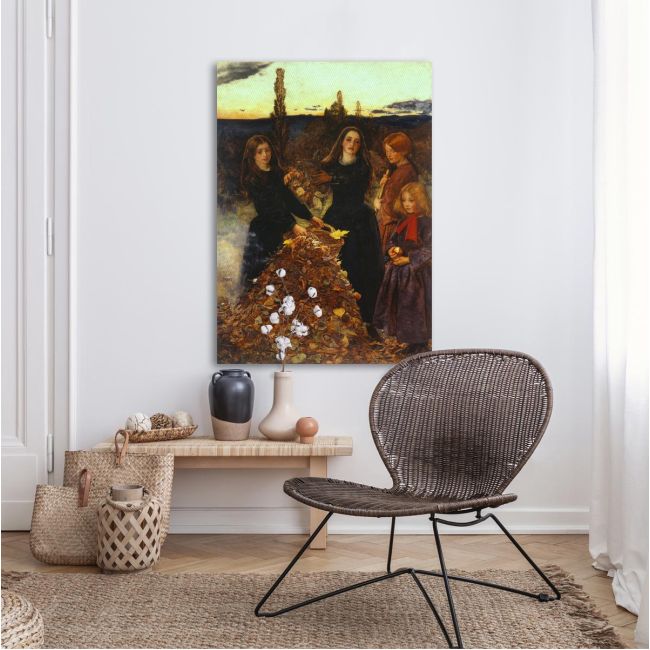 Πίνακας ζωγραφικής Autumn leaves, Millais John Everett