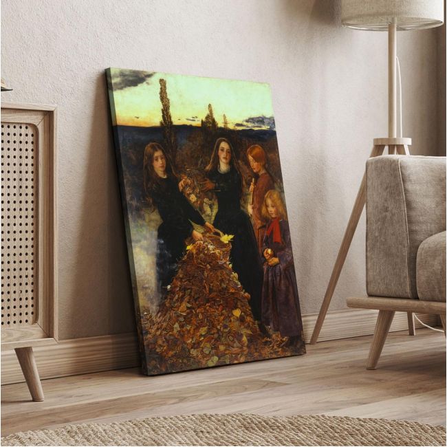Πίνακας ζωγραφικής Autumn leaves, Millais John Everett