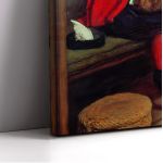 Canvas print My second sermon, Millais John Everett