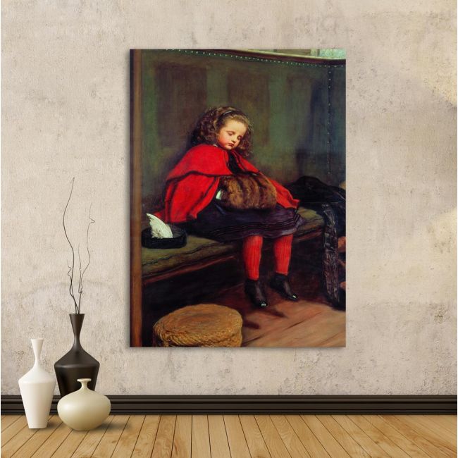 Πίνακας ζωγραφικής My second sermon, Millais John Everett