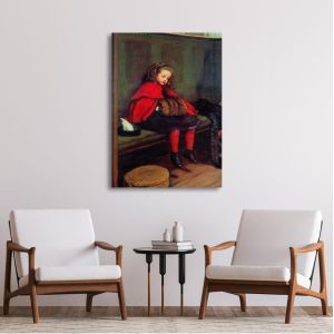 Πίνακας ζωγραφικής My second sermon, Millais John Everett 2