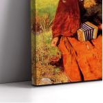 Canvas print The blind girl, Millais John Everett