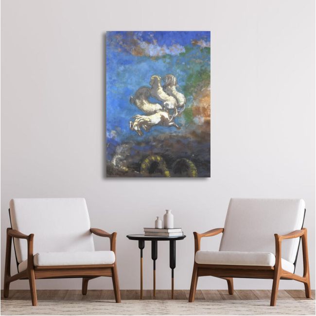 Chariot of Apollo Odilon Redon, Reprint
