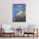 Chariot of Apollo Odilon Redon, Reprint