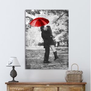 Canvas print Couple hug