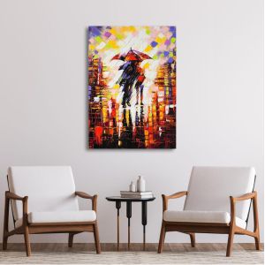 Canvas print Under the rain 2