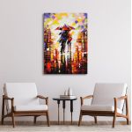 Canvas print Under the rain