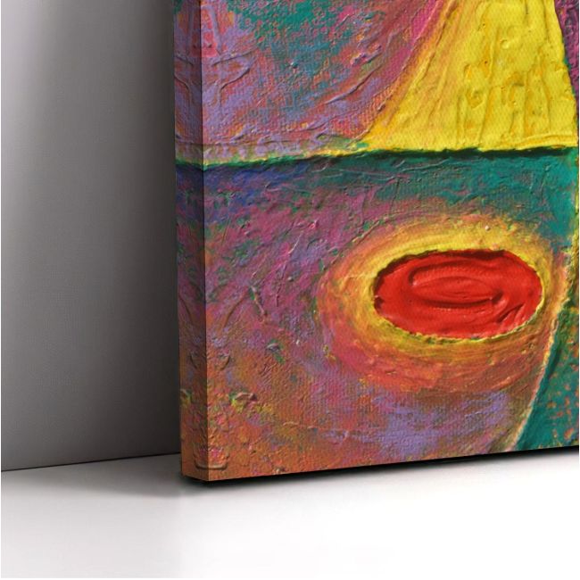 Canvas print Face abstract