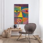 Canvas print Face abstract