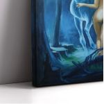 Canvas print Horse goddess