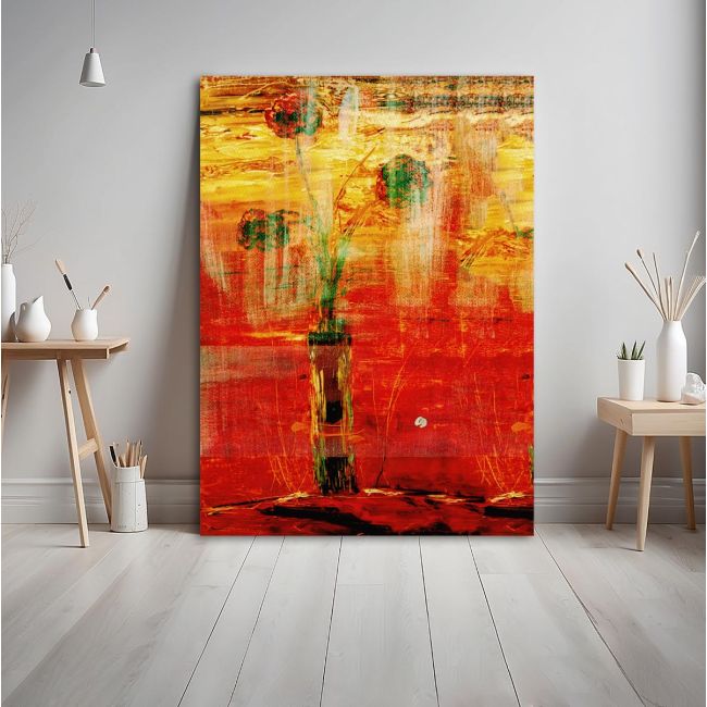 Canvas print Vase of flower