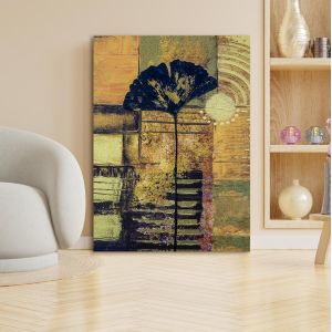 Canvas print Abstract poppy