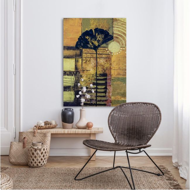 Canvas print Abstract poppy