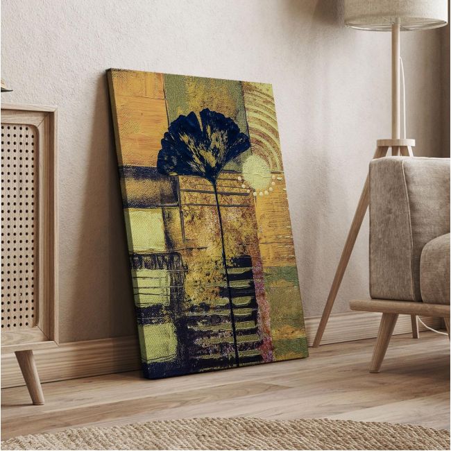 Canvas print Abstract poppy