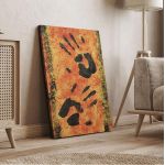 Canvas print Cave painting