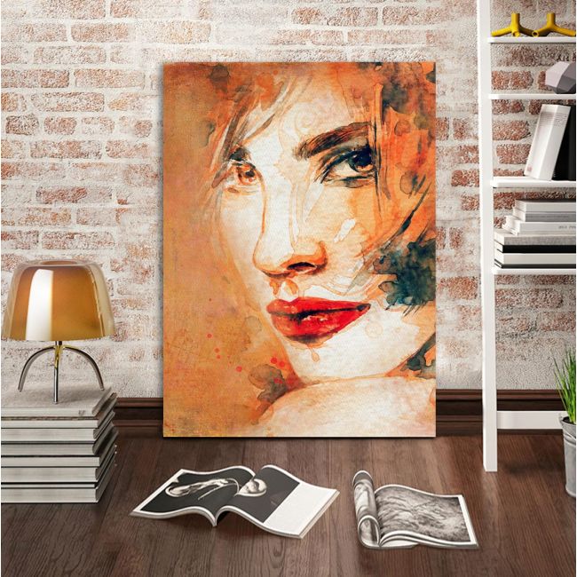Canvas print Hi!