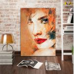 Canvas print Hi!