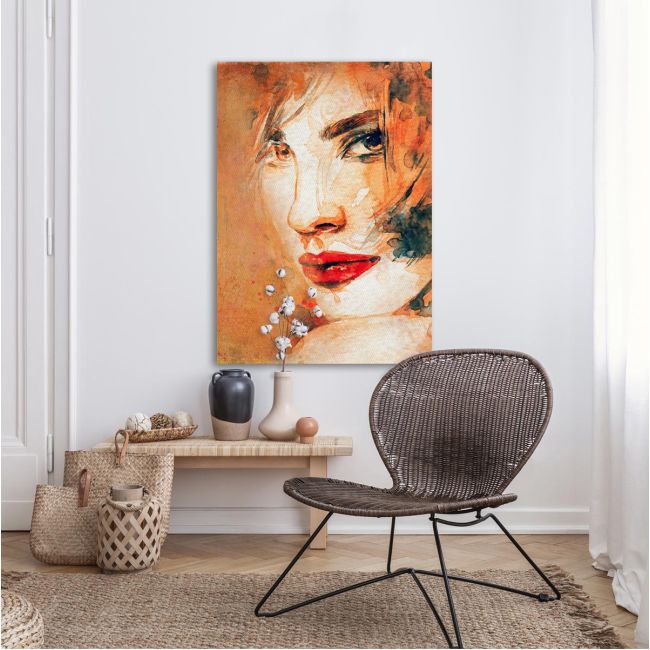 Canvas print Hi!