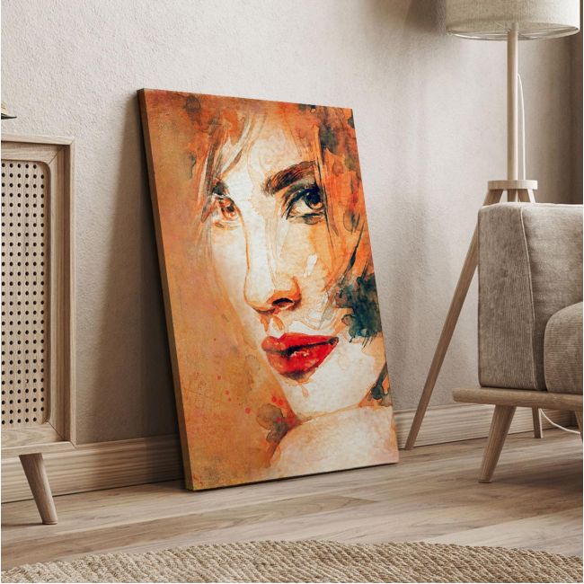 Canvas print Hi!