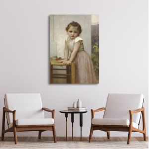 Canvas print Yvonne 1896, Bouguereau W.A.