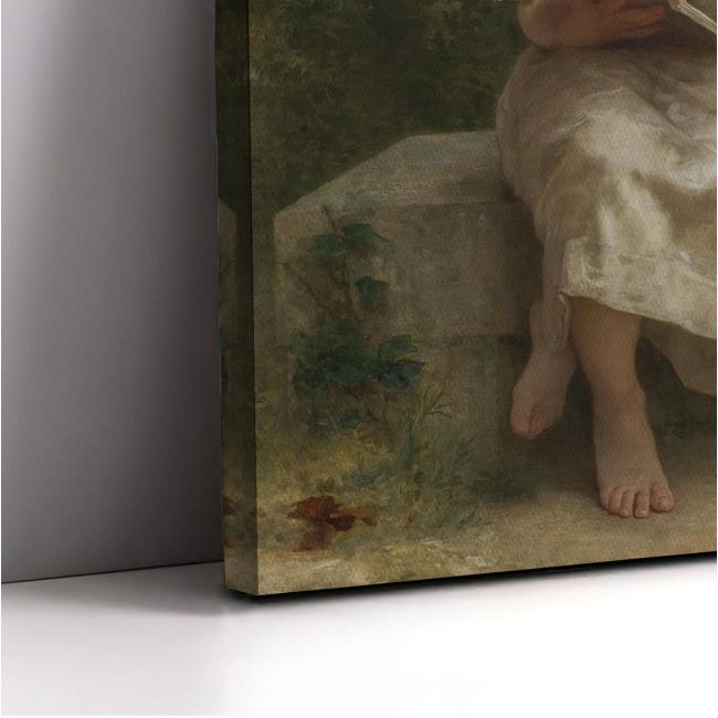 Πίνακας ζωγραφικής The reader 1895, Bouguereau W. A. αντίγραφο σε καμβά