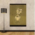 Canvas print Ghost of a genius, Klee Paul